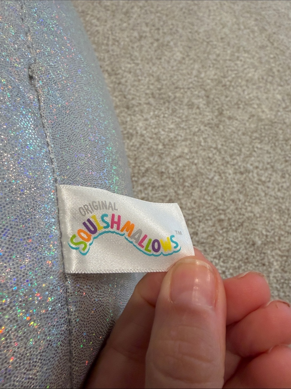 Squishmellow Burrito Plush Pillow with Holographic Skirt - Picture 5 of 8